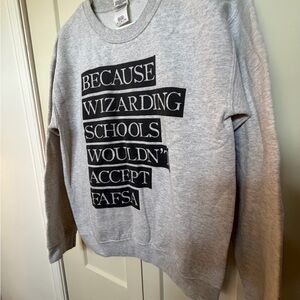 Harry Potter Gray Graphic Sweatshirt